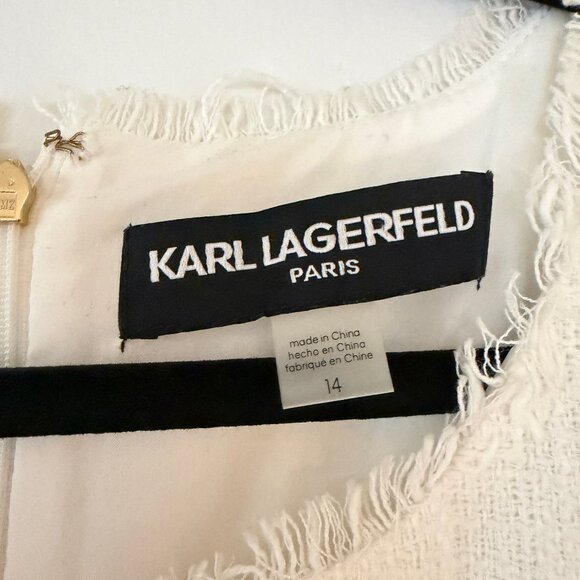 Karl Laferfeld dress with Front Pockets . Size 14 - Picture 3 of 4